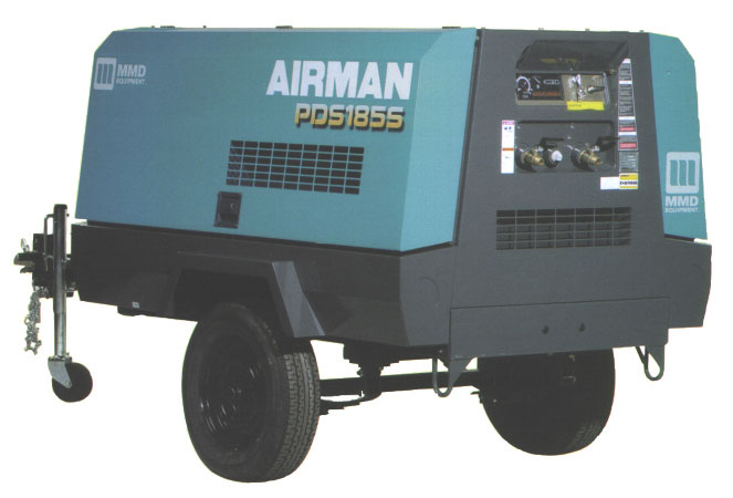 Airman PDS185S diesel air compressor