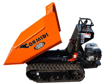 Cormidi 50 series tracked dumper